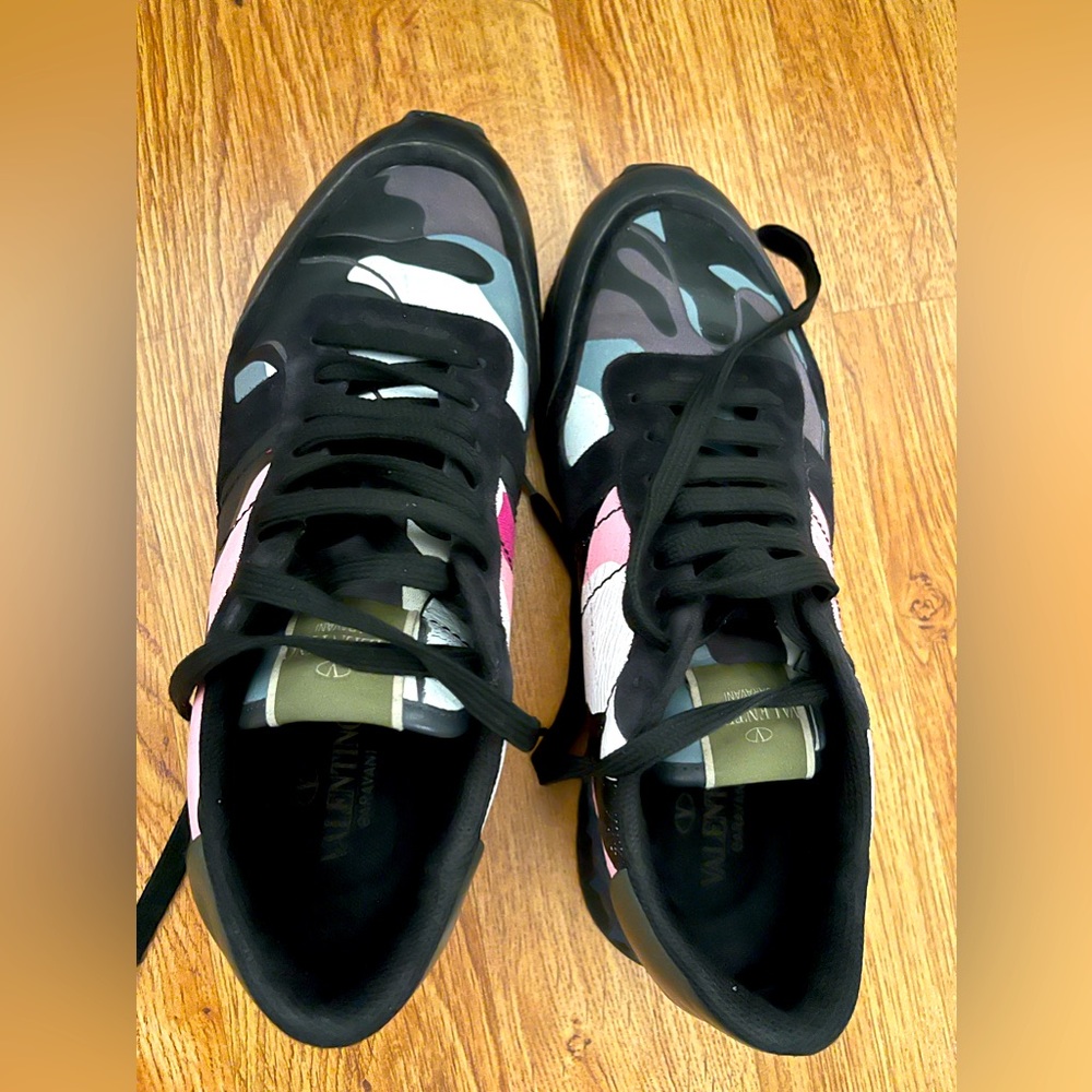Rockrunner Camouflage laminated sneaker